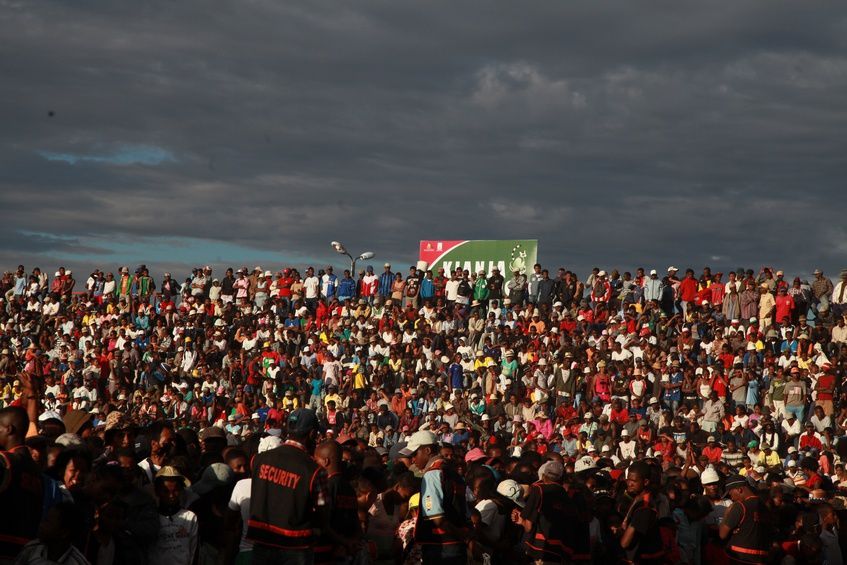 Inauguration du Kianja (Stade) Makis de Madagascar, à Andohatapenaka, par le Président Andry Rajoelina. 5ème partie. Photos: Harilala Randrianarison