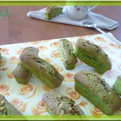 Financiers à la pistache