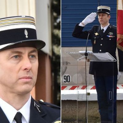 GLDF : Cérémonie en hommage au Colonel Arnaud Beltrame le jeudi 19 avril 2018 à Paris.