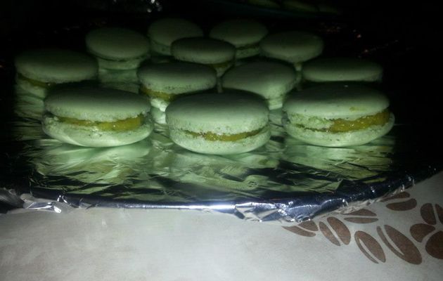 Macarons pistaches