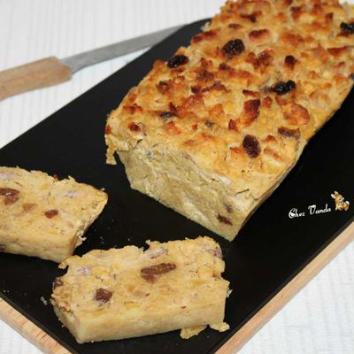 Cake aux flocons de riz épicés et fruits séchés 