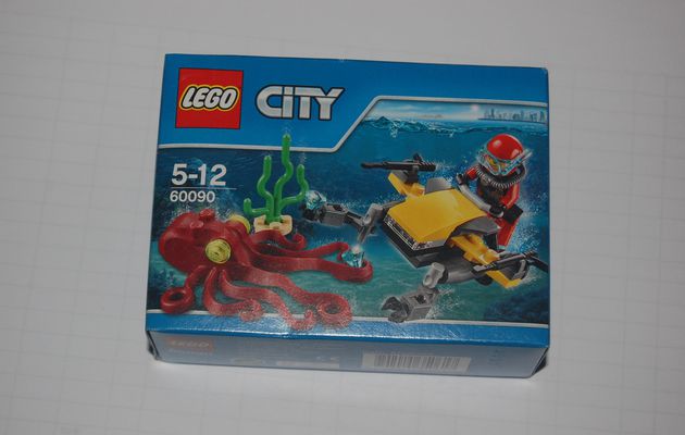 Set Lego City - 60090 L'Explorateur Sous-Marin