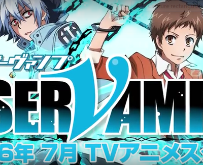 Nous apprenons la sortie de l'anime Servamp (+ Trailer)