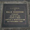Communiqué de l'UEC : Ni pardon, ni oubli : 25e anniversaire de l’assassinat de Malik Oussekine