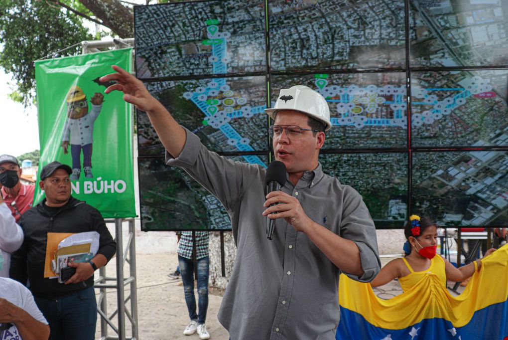 Plan Búho del alcalde Fuenmayor inicio rehabilitación integral del anillo vial de Parque Valencia 