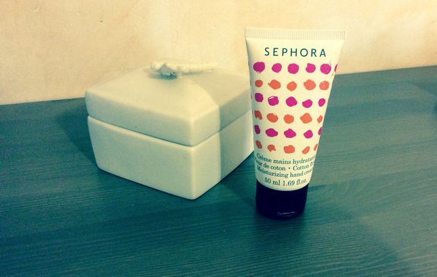 La crème pour les mains fleur de coton de Sephora