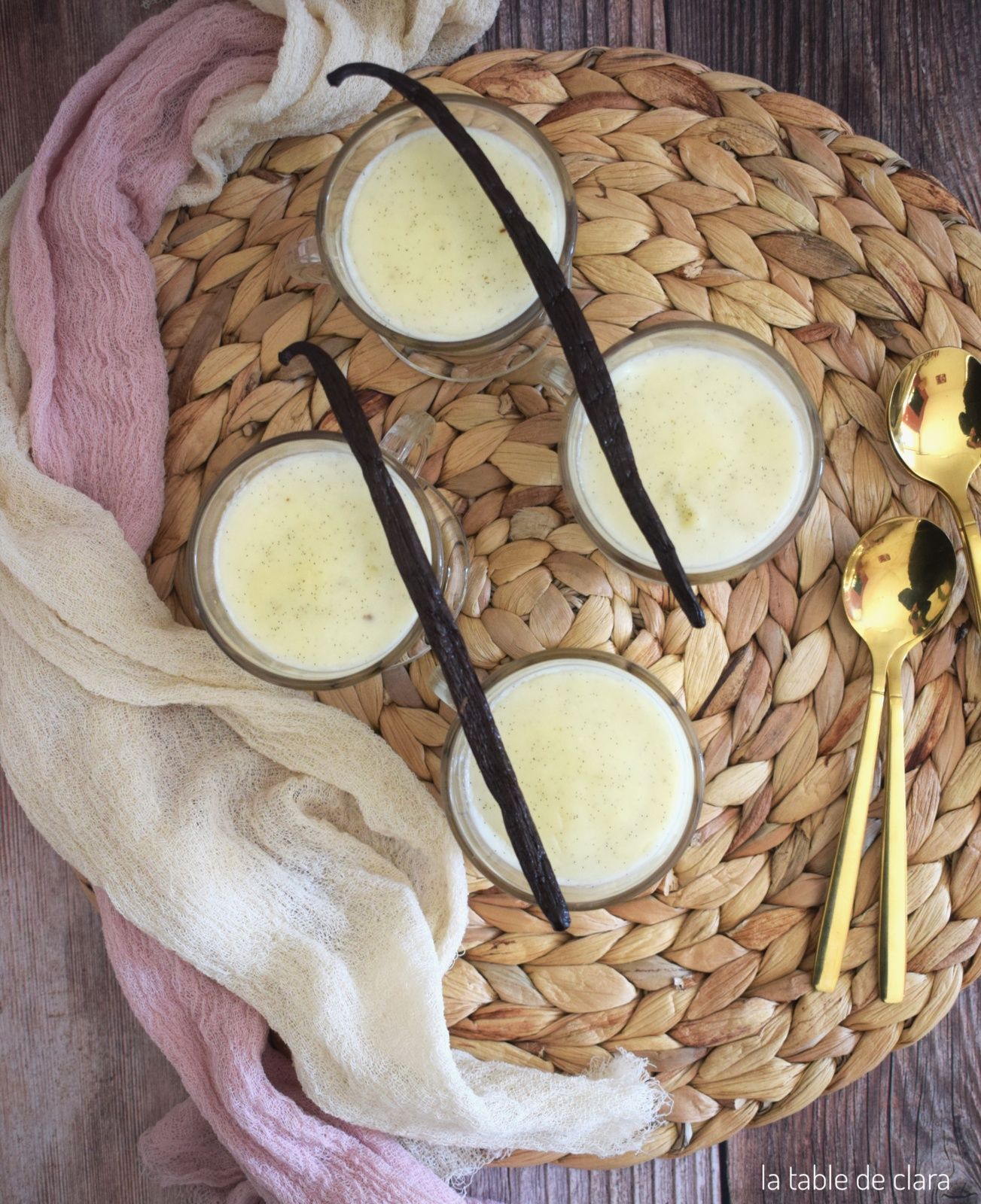 Crème très vanillée
