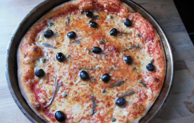 Pizza aux anchois