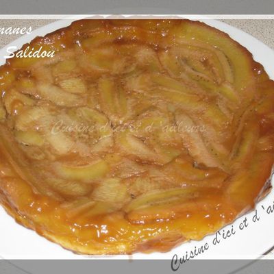 Tatin de bananes au salidou