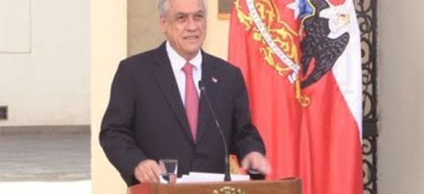 Sebastián Piñera insiste en vía pacifica para superar crisis de Venezuela