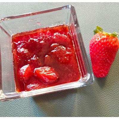 Marmelade de fraises à la vanille de Tahiti