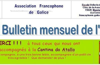 Bulletin Mensuel - Fév. 2010