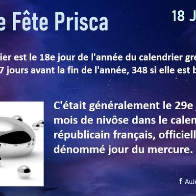Bonne fête aux Prisca 