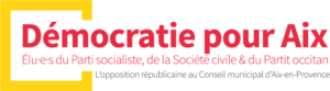 Départementales : communiqué de « Démocratie pour Aix »