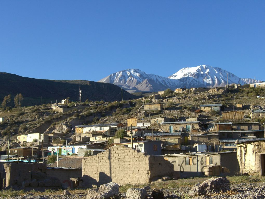 Un petit village à 4000m d'altitude.