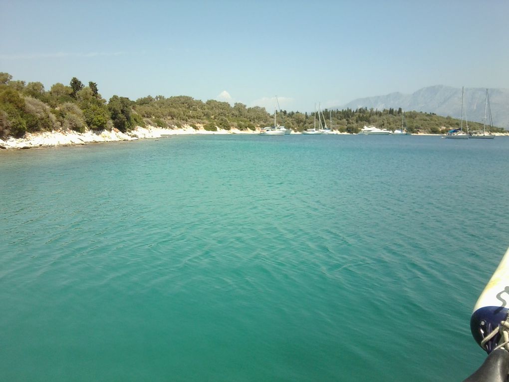 Meganisi : mouillage près de Port Atheni