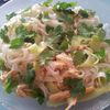 Salade thaïe aux nouilles et au poulet