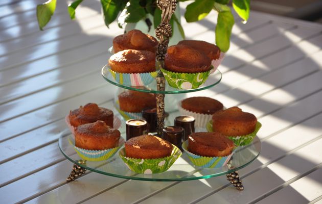 Muffins pomme, cannelle et gingembre