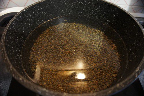 Cuisson des lentilles