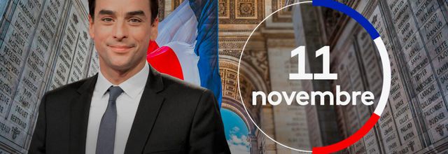 Julian Bugier aux commandes d'une édition spéciale "Cérémonies du 11 Novembre" ce matin sur France 2