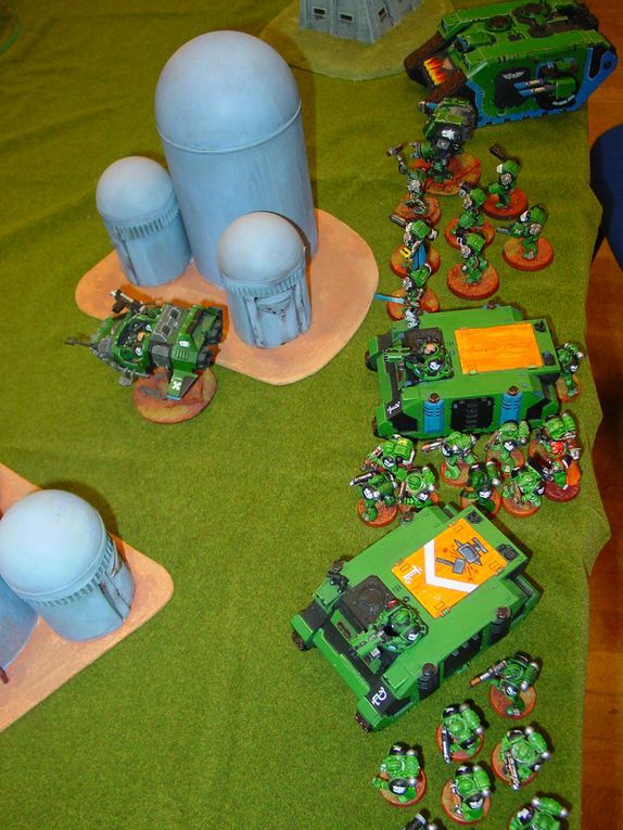 1500 pts Orks contre marines