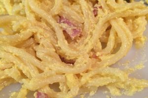 Spaghetti carbonara façon WW