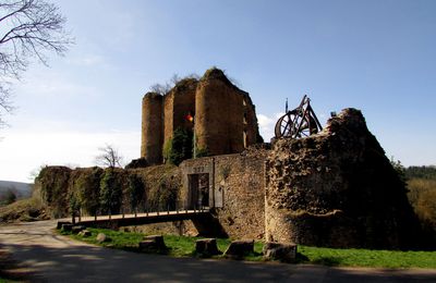 Theux et les ruines du château de Franchimont