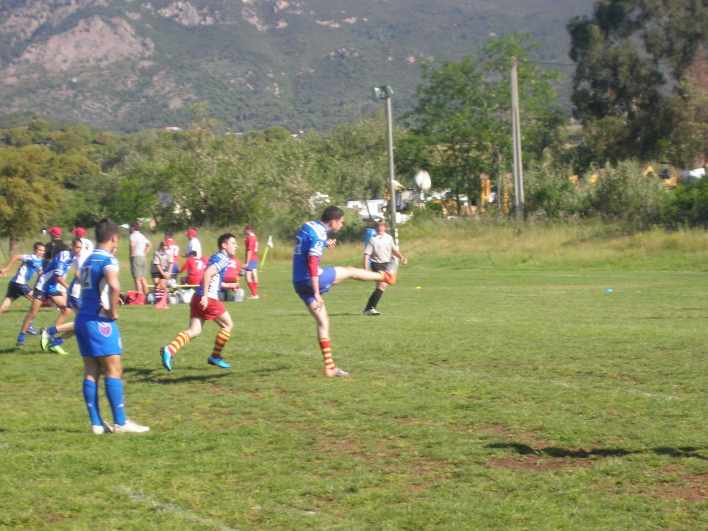 Déroulement des championnats de France de Rugby à Ajaccio du 11 au 13 mai 2011.