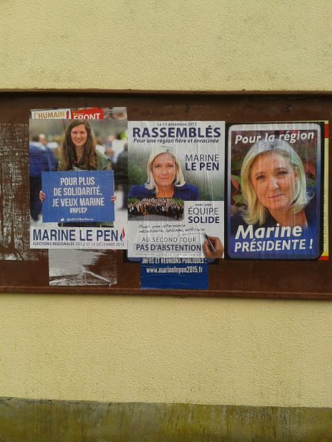 Jusqu'à la dernière minute les candidats et militants du Front National font campagne dans l'Oise !