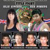 WBC World Title Fight - Julie Kitchen V Nan Pimnipa - Fairtex Boxing Stadium.