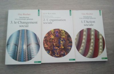 INTRDODUCTION A LA SOCIOLOGIE GENERALE de guy rocher