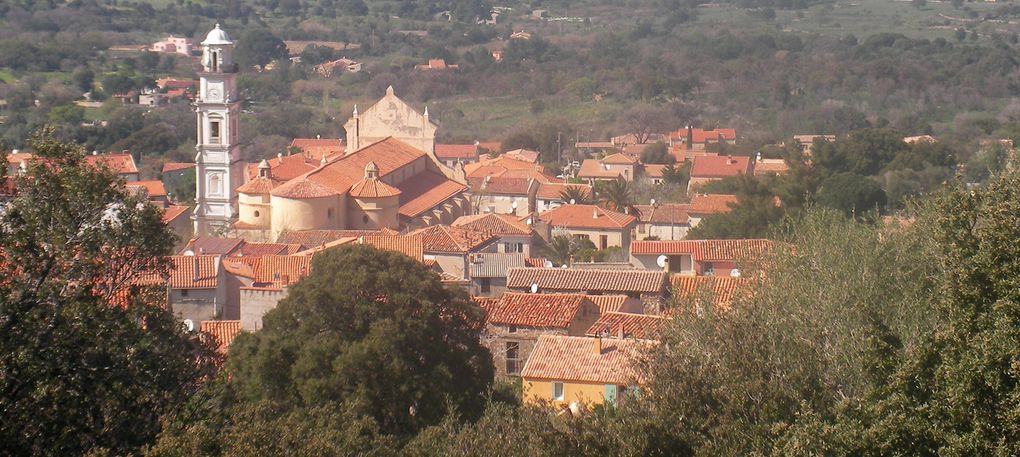 Les villages du canton de Calenzana