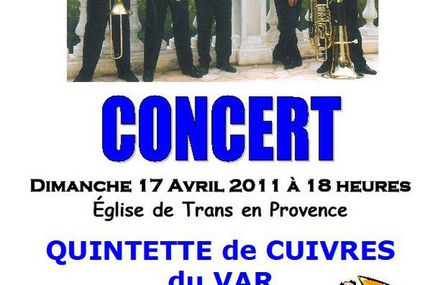 Concert de Cuivres le 17/4/2011