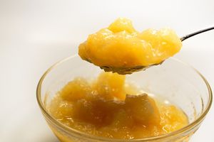 Compote pommes vanille 