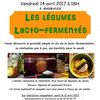 Rdv pour l'atelier des légumes Lacto-Fermentés le 14 Avril prochain