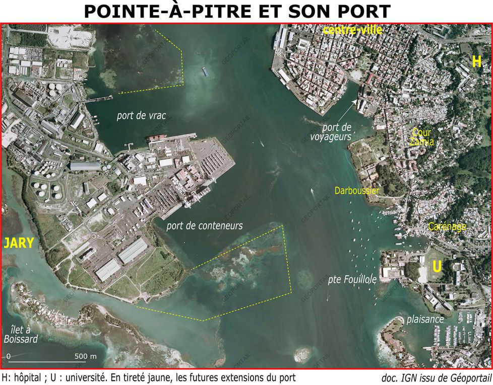 La Rade de Pointe-À-Pitre d'hier à aujourd'hui