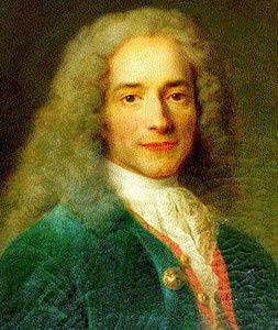 L’initiation de Voltaire. 