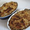 crumble de boudin aux pommes