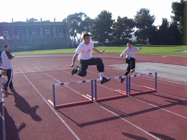 L'activité athlétisme fait partie des propositions sportives du chantier école, avec le NCAA