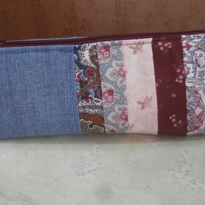 Trousse « Esprit jean et fleurs »