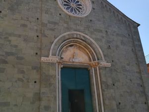 L'église San Pietro, terminus de l'itinéraire