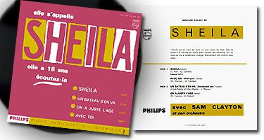 Sheila Vinyles 45 tours 60' + Les longs playings