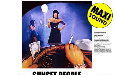 DONNA SUMMER - SUNSET PEOPLE - MAXI VINILO - 1979