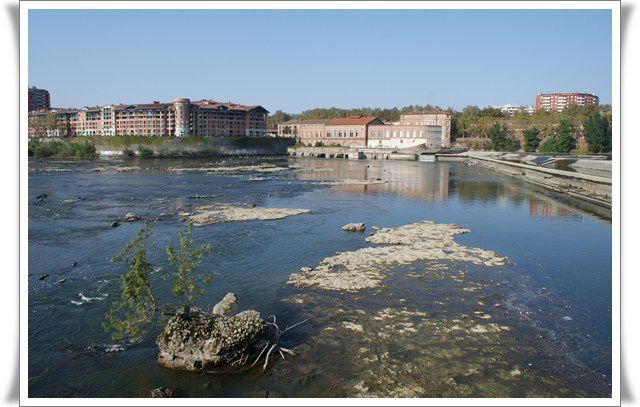 la Garonne en ville -Toulouse-