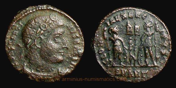Constantinus I, 330-335 AD., Antiochia mint, Follis, RIC 86. 