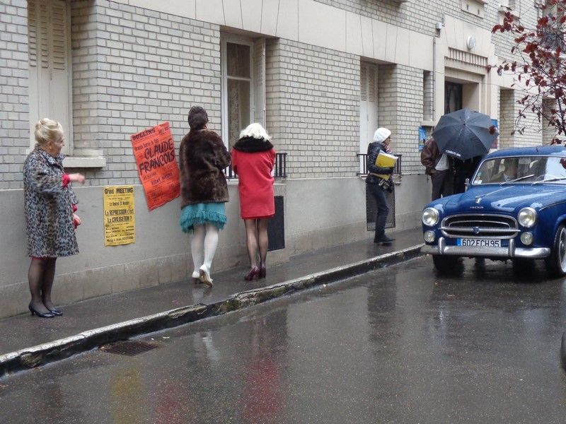 Beaucoup de mérite à nos "vedettes" qui ont dû affronter les intempéries!