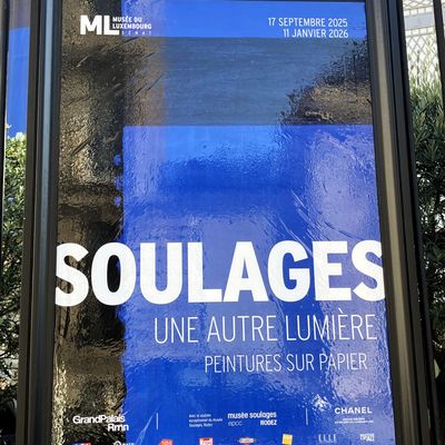 Soulages, une autre lumière - peintures sur papier