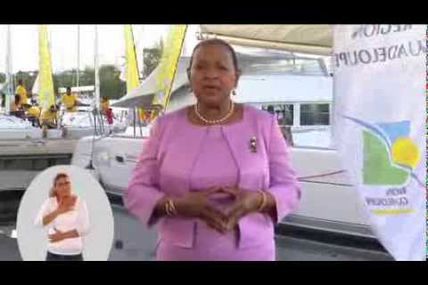 Dîtes-le en Langue des Signes Guadeloupe : Les Vœux 2014 de Madame la Présidente de Région Guadeloupe, Josette Borel-Lincertin