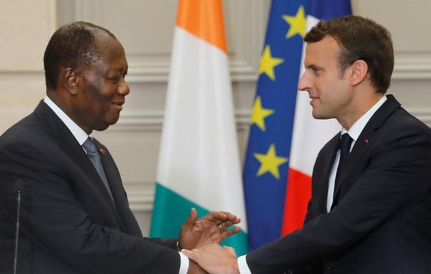 Cote d’Ivoire : Alassane Ouattara en visite chez Emmanuel Macron