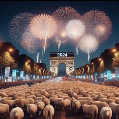 #2024 #FRANCE Nouvel an sur les Champs-Élysées : Ils annoncent la couleur...